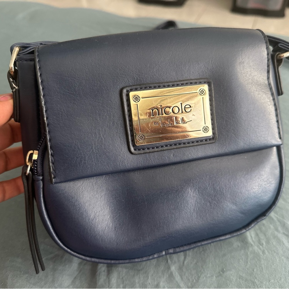 Nicole Lee Midnight Blue Crossbody Bag